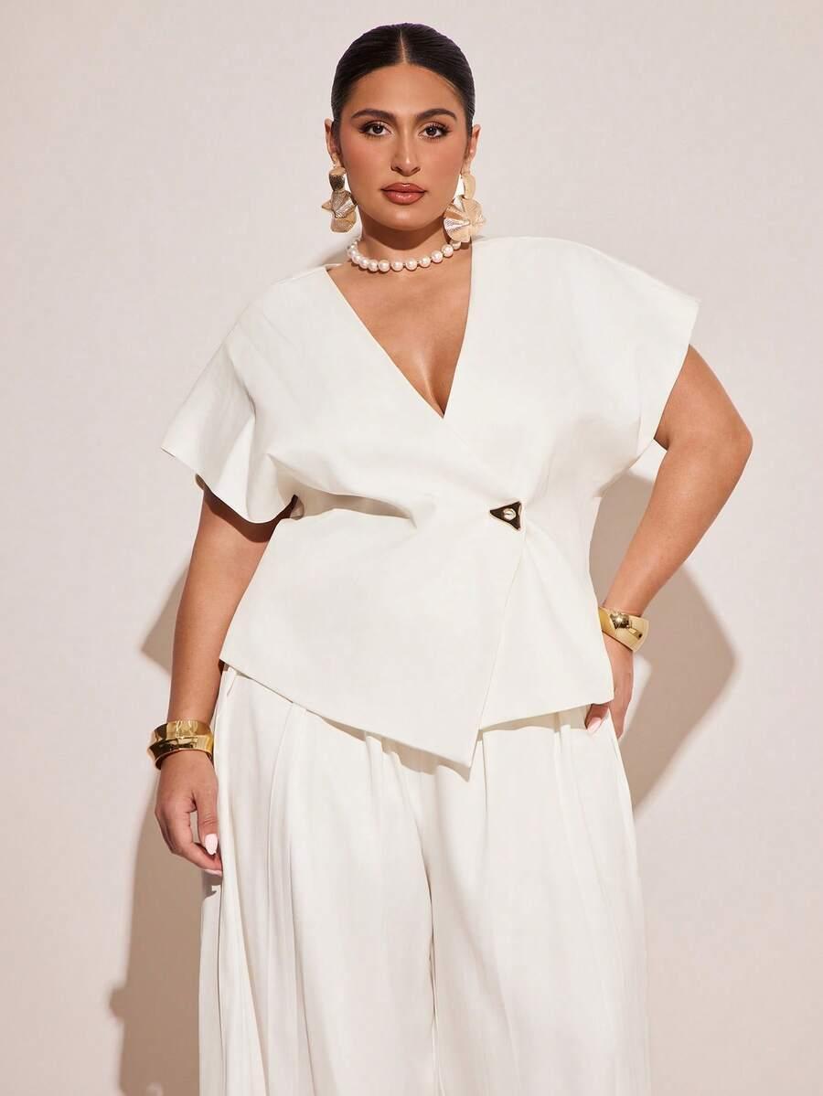 SHEIN BLUZKA SPODNIE KOMPLET S06__46