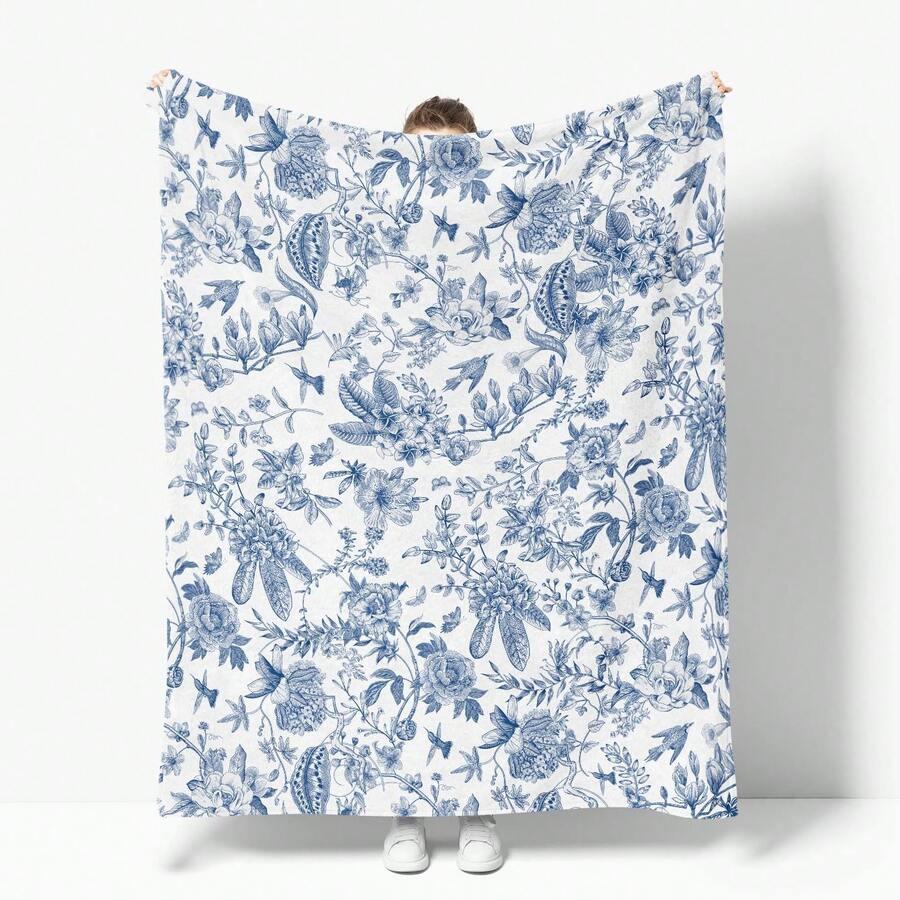 SHEIN KOC PRINT KWIATY S07__70X100