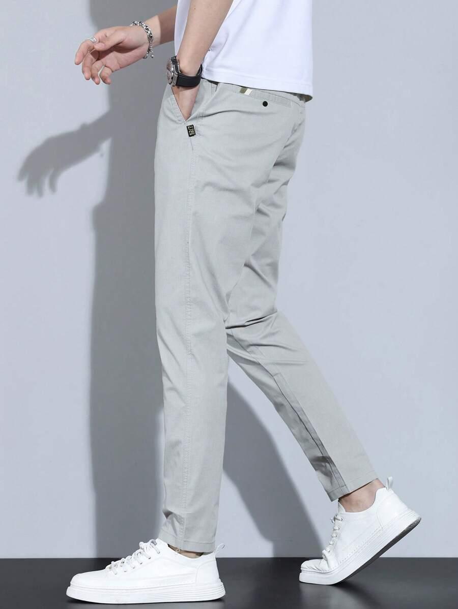 SHEIN BEŻOWE SPODNIE CASUAL S06__XL
