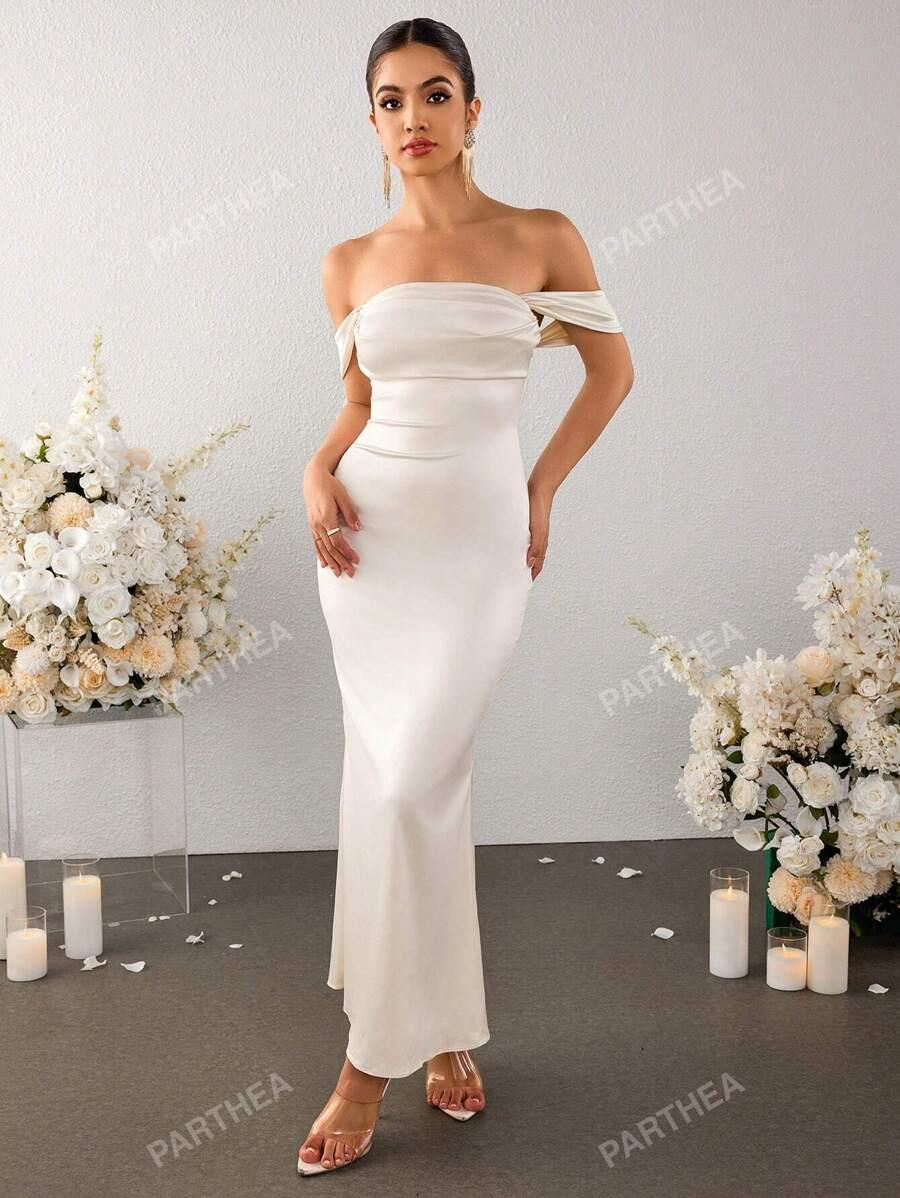 SHEIN MAXI SUKIENKA SATYNA S06__M