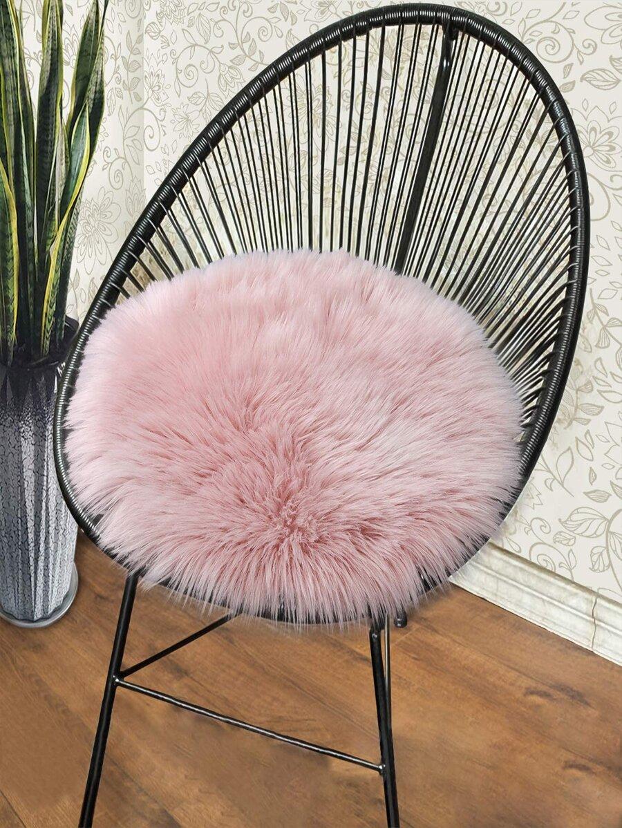 SHEIN RÓŻOWY OKRĄGŁY DYWAN DEKORACYJNY S07__30X30