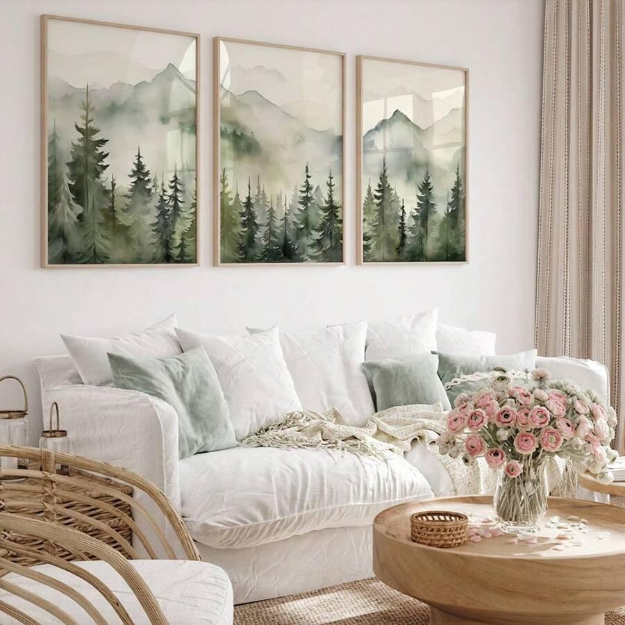 SHEIN OBRAZ DEKORACJA NAŚCIENNA 3-PACK S07__40X60CM