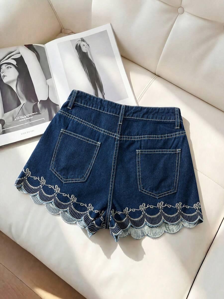 GLOWEVE NIEBIESKIE SPODENKI JEANSOWE S06__M