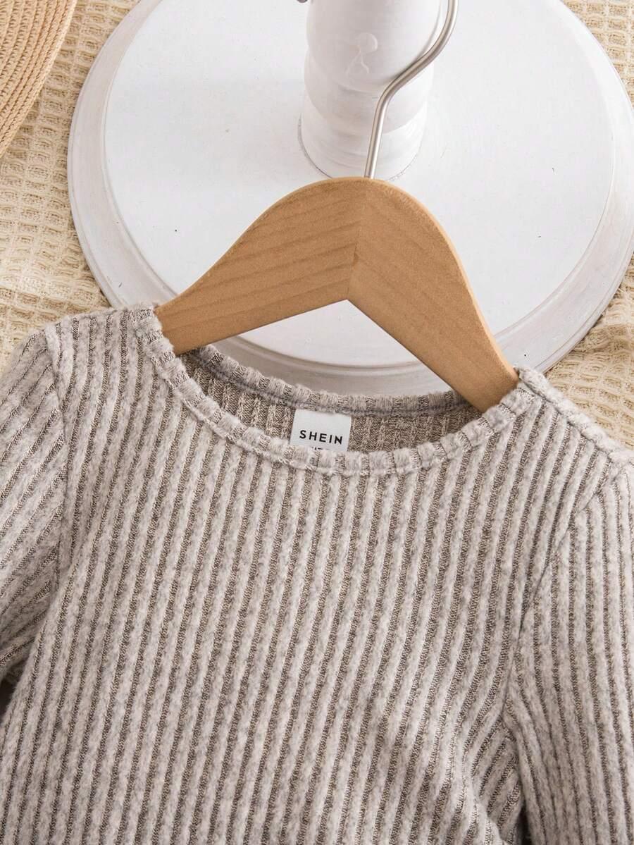 SHEIN SUKIENKA DŁUGI RĘKAW S06__74-80