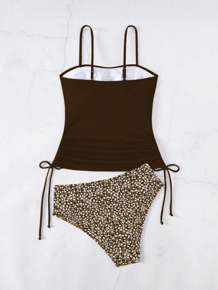 SHEIN DWUCZĘŚCIOWY STRÓJ KĄPIELOWY S09__XL