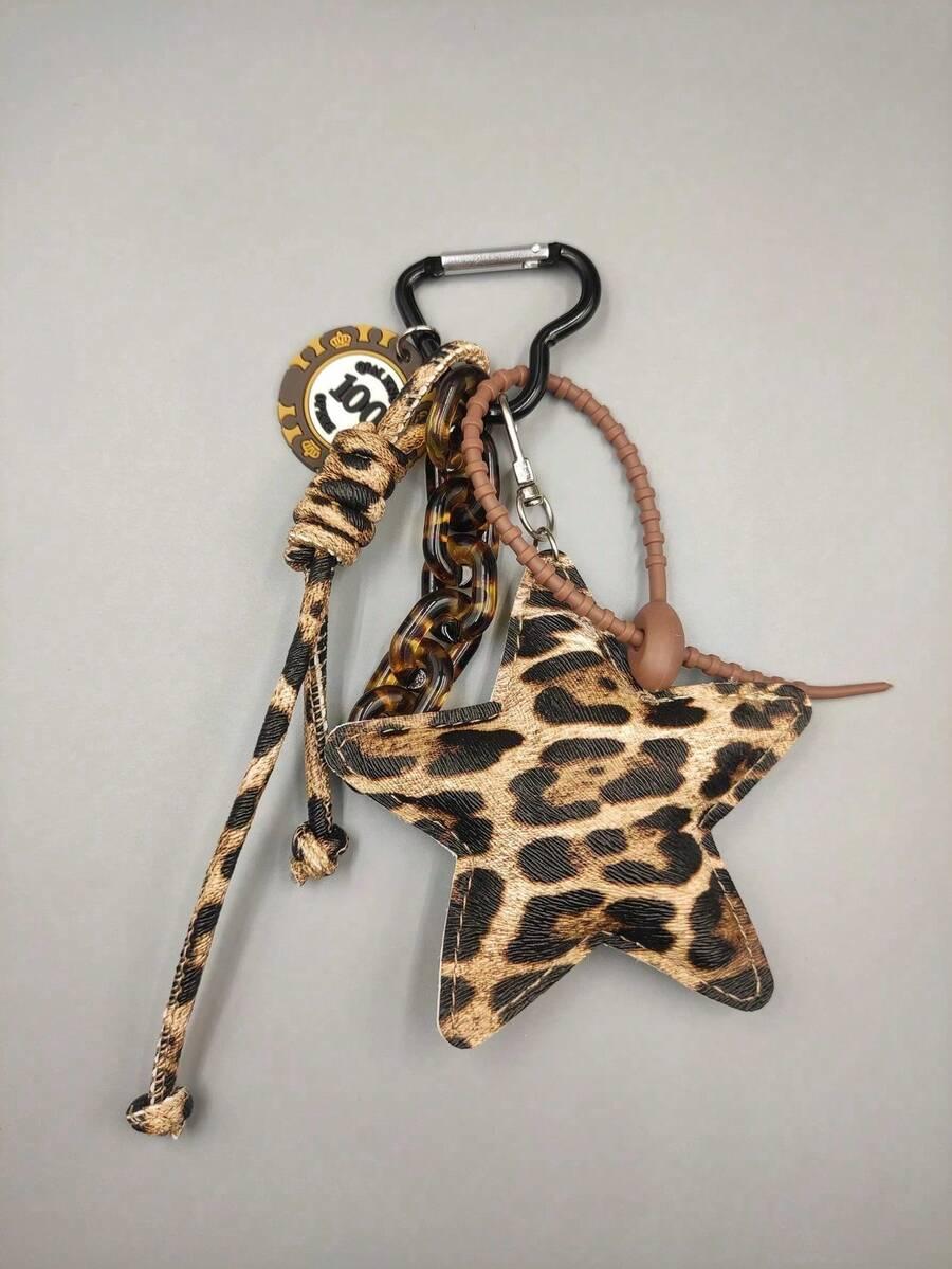 SHEIN BRELOK GWIAZDA ANIMAL PRINT