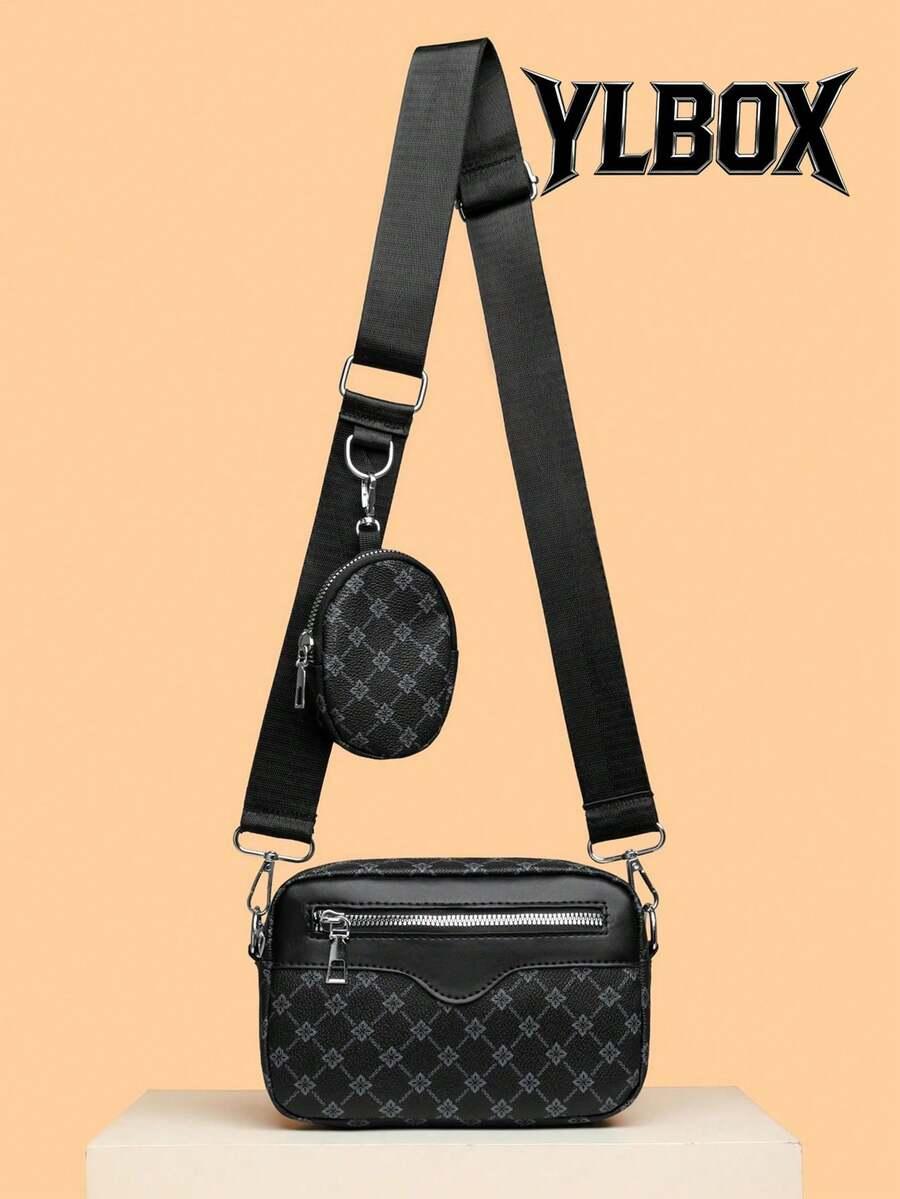 SHEIN CZARNA SASZETKA IMITACJA SKÓRY S07__13,5X20CM