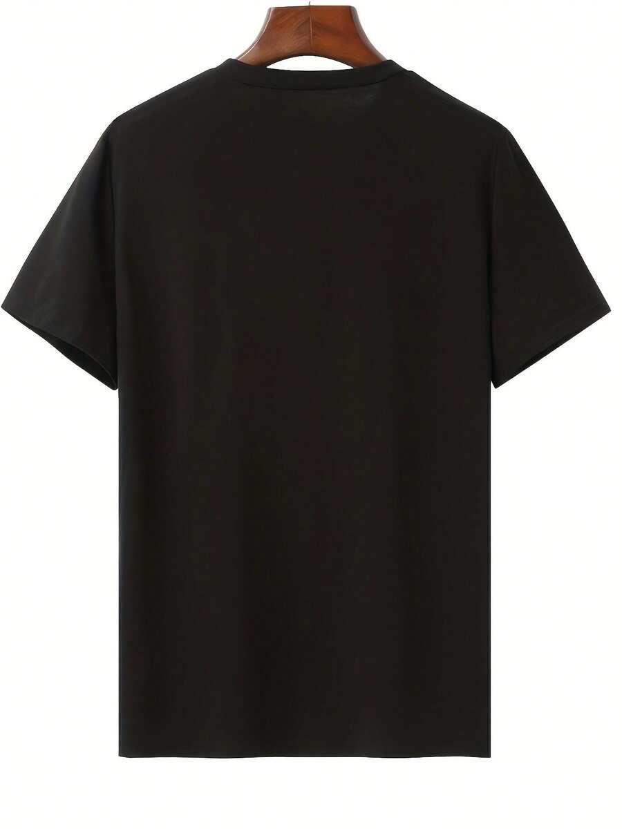 SHEIN T-SHIRT OKRĄGŁY DEKOLT KRÓTKI RĘKAW S06__XXL