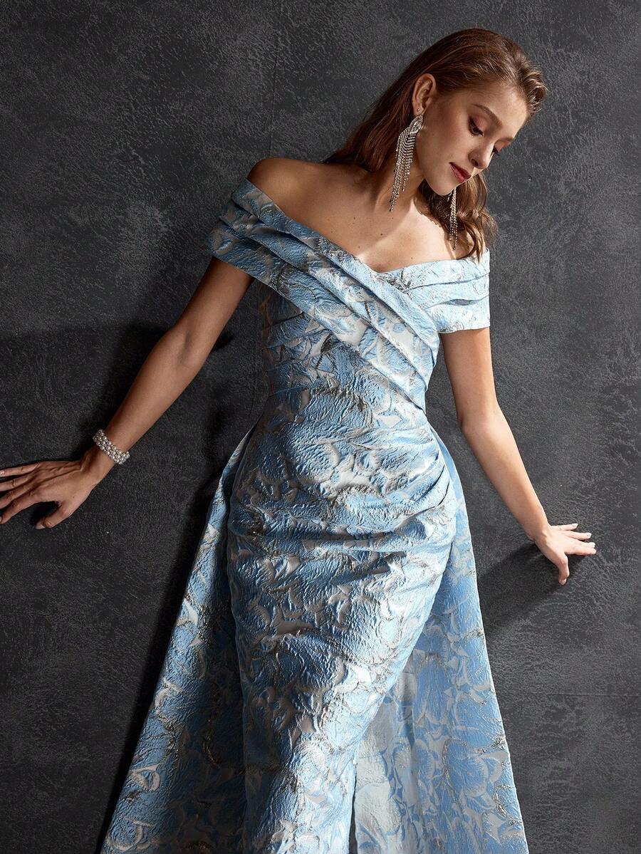 MOTF NIEBIESKA MAXI SUKIENKA S09__L