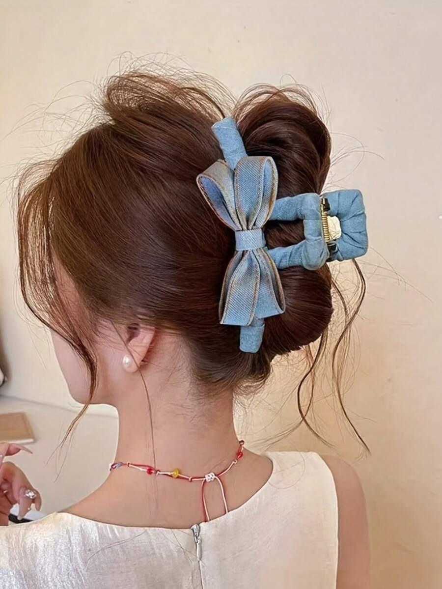 SHEIN NIEBIESKA SPINKA DO WŁOSÓW KLAMRA S07