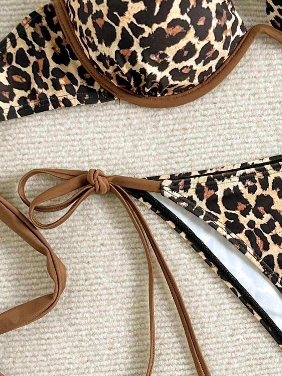 SWIM VCAY JEDNOCZĘŚCIOWY STRÓJ KĄPIELOWY ANIMAL PRINT S09__L