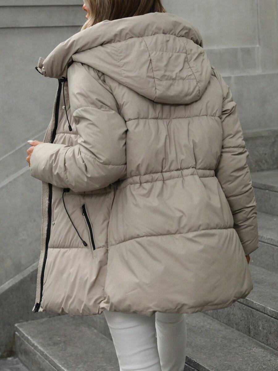 SHEIN PIKOWANA KURTKA KAPTUR W01__M