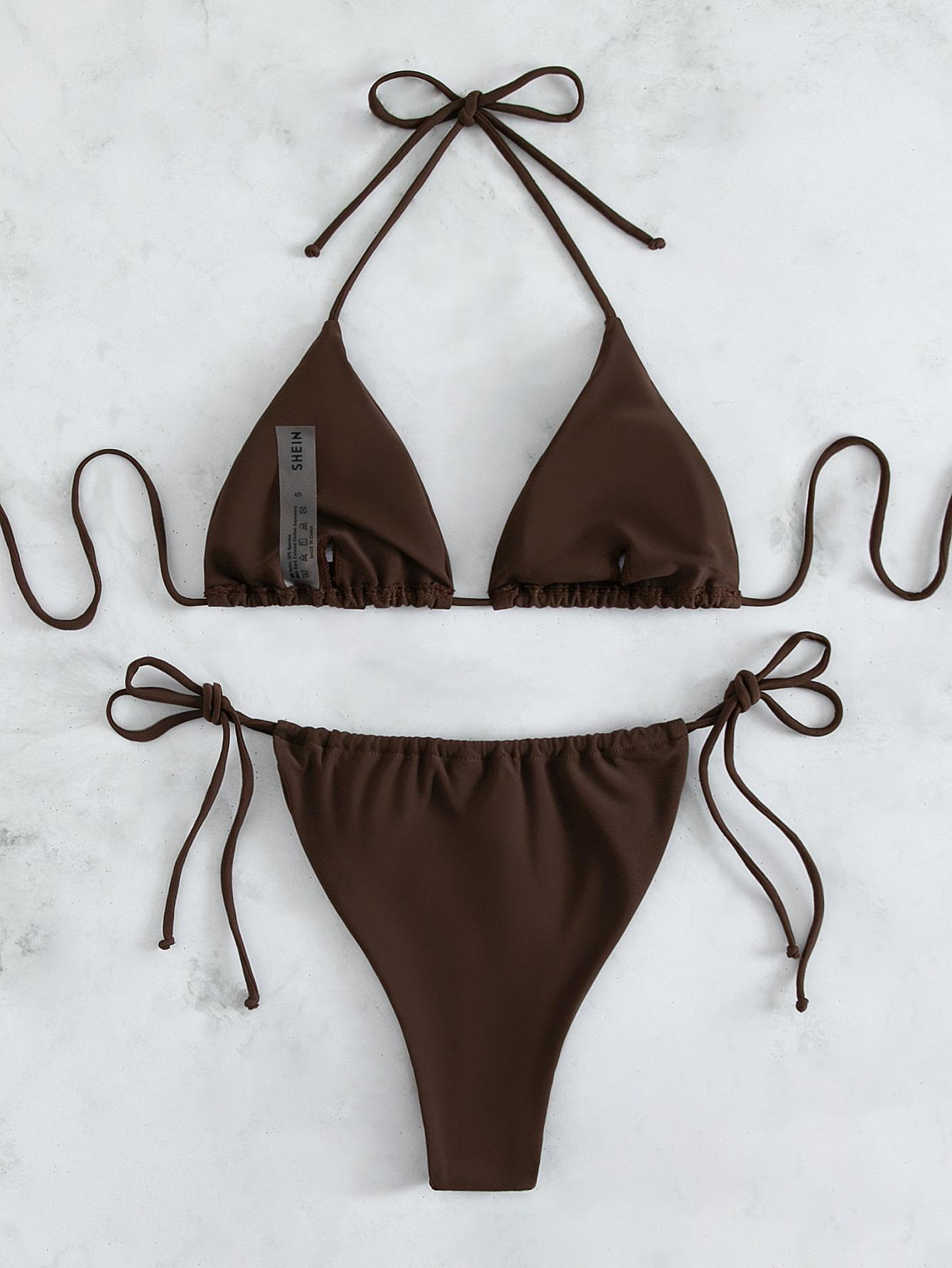 SHEIN DWUCZĘŚCIOWY STRÓJ KĄPIELOWY S09__S