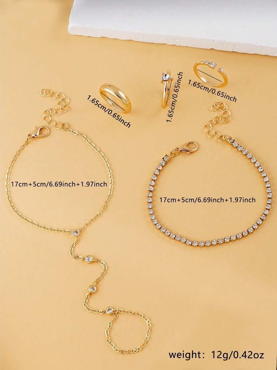 SHEIN BIŻUTERIA NA DŁOŃ S07