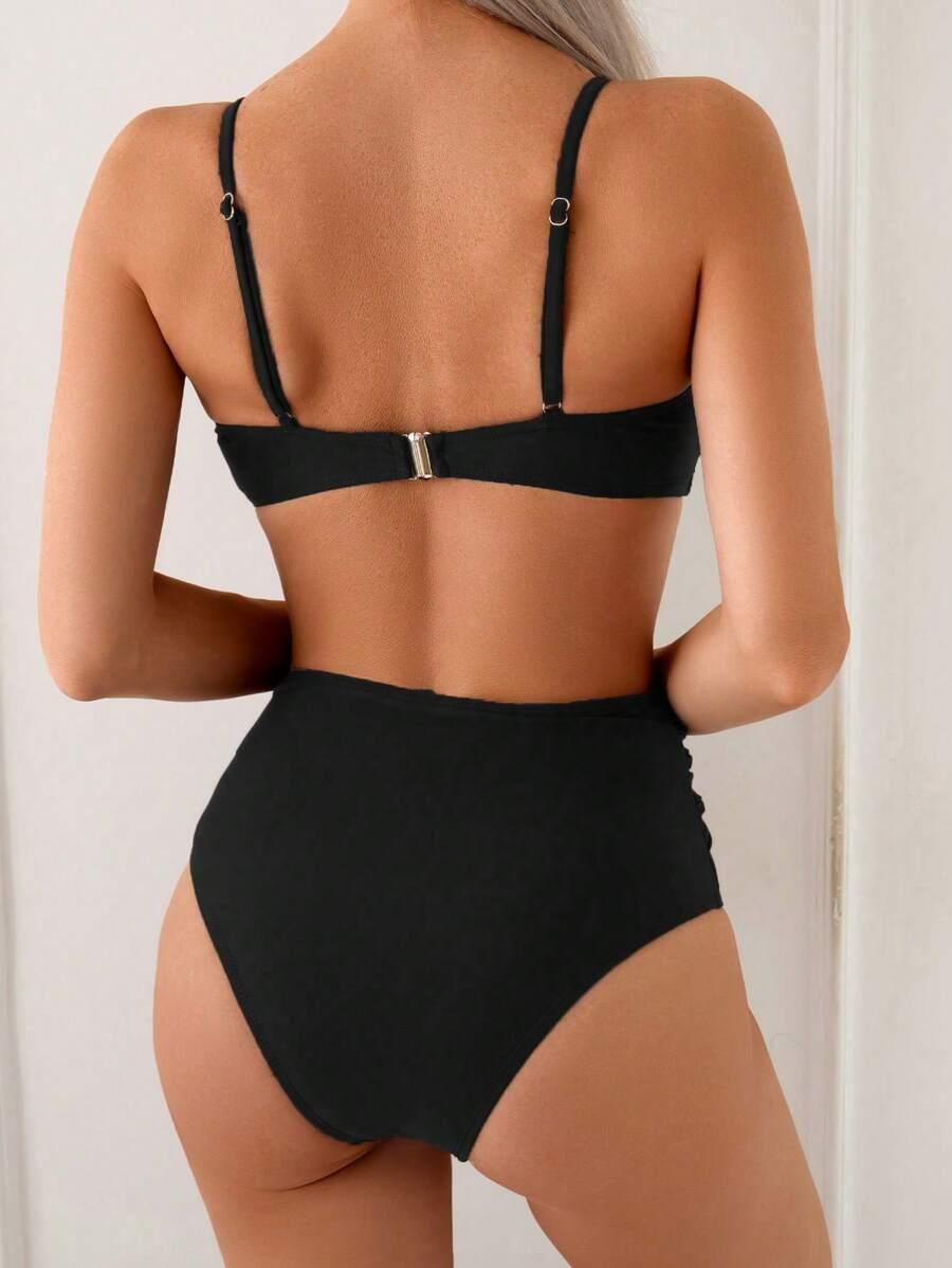 SHEIN DWUCZĘŚCIOWY STRÓJ KĄPIELOWY S09__XL