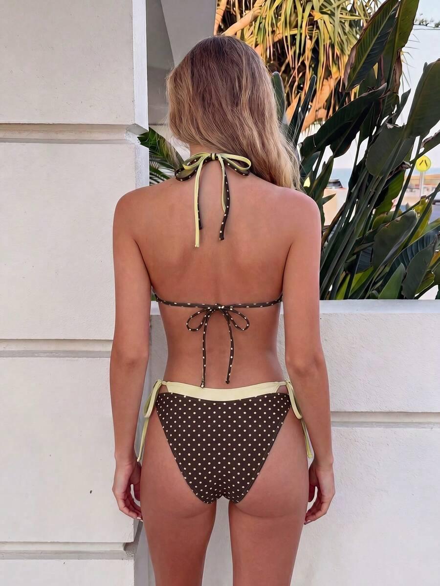 SHEIN DWUCZĘŚCIOWY STRÓJ KĄPIELOWY S09__XS