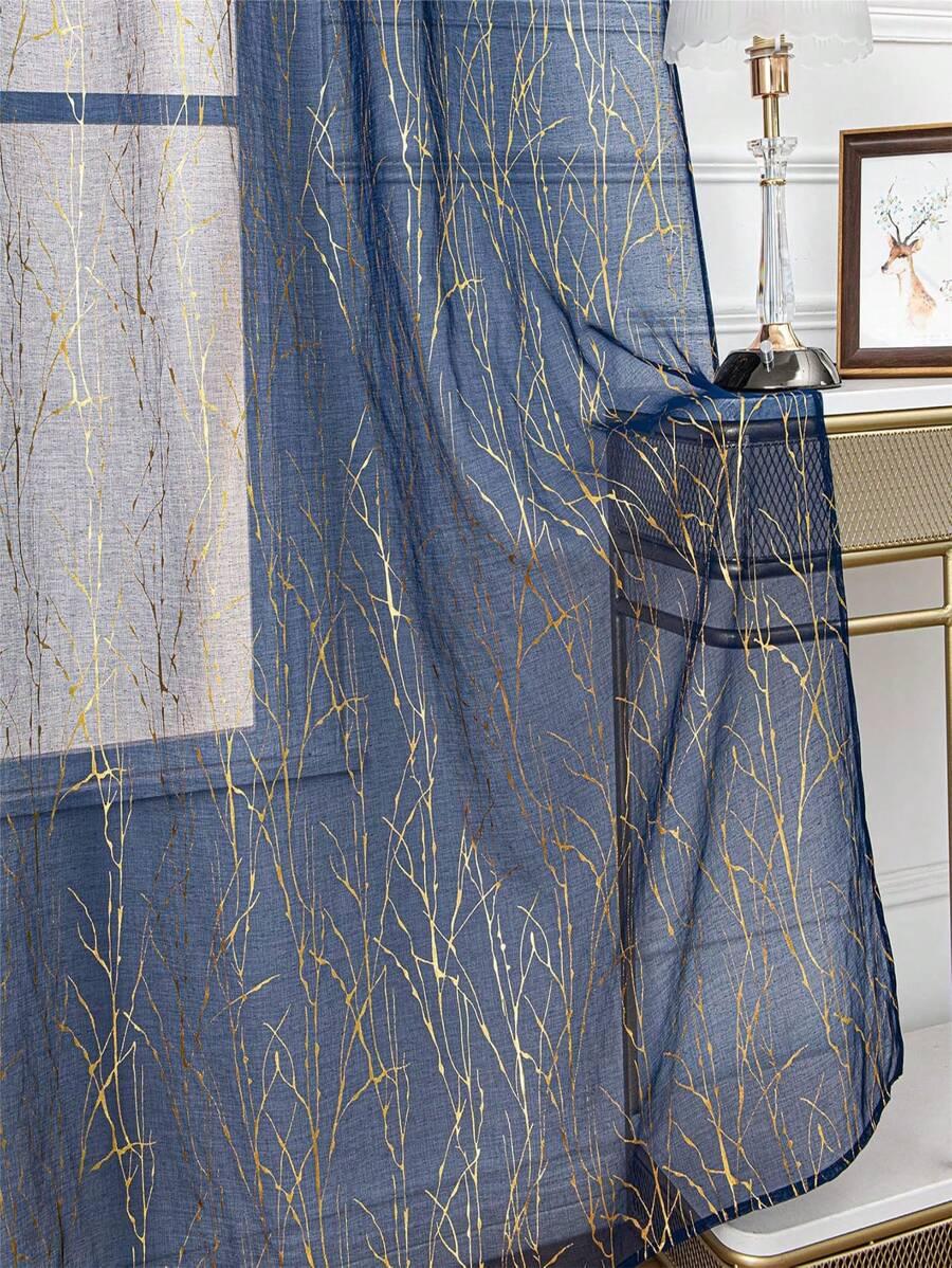 SHEIN ZASŁONA GOTOWA WZÓR 140X260CM