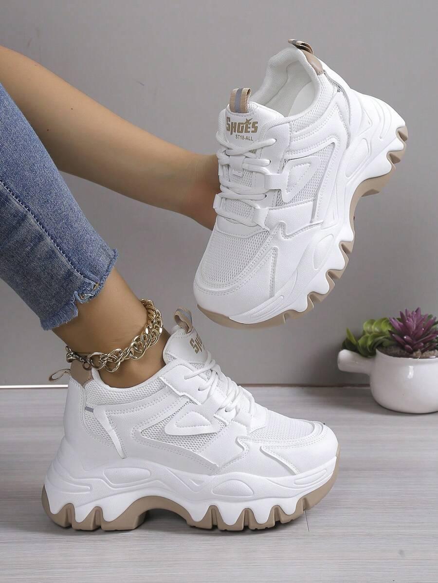 SHEIN BIAŁE BUTY SPORTOWE S06__37,5