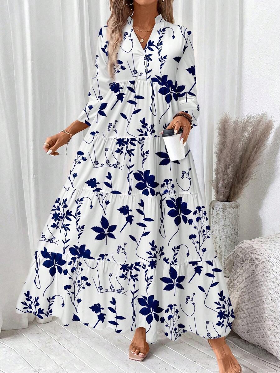 SHEIN MAXI SUKIENKA WZÓR S06__XXL
