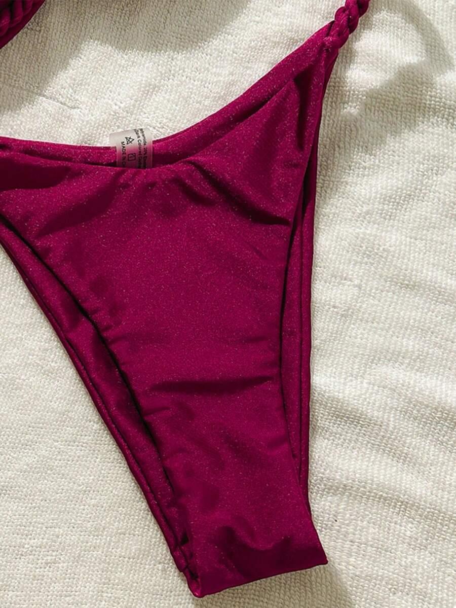 SHEIN DWUCZĘŚCIOWY STRÓJ KĄPIELOWY S09__XS