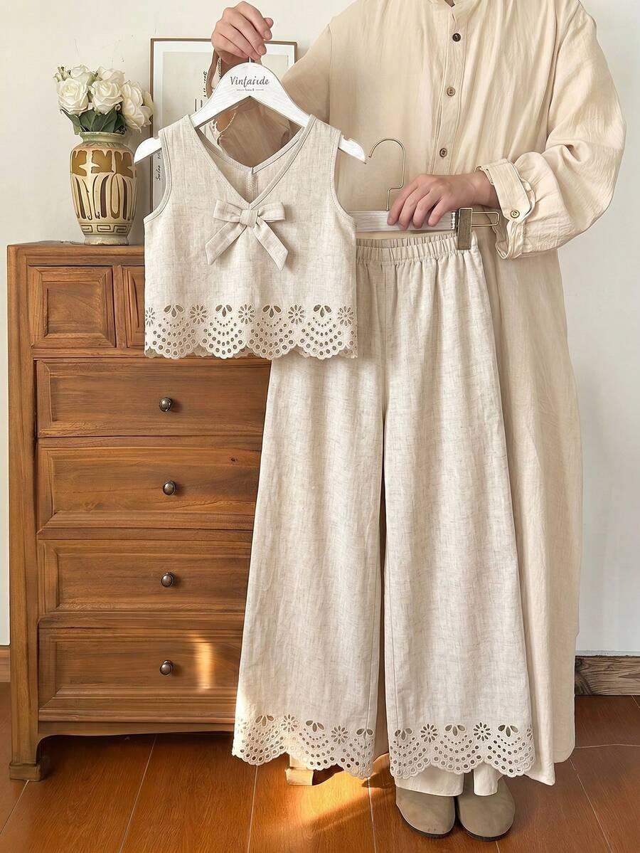 SHEIN TOP SPODNIE KOMPLET S09__134-140