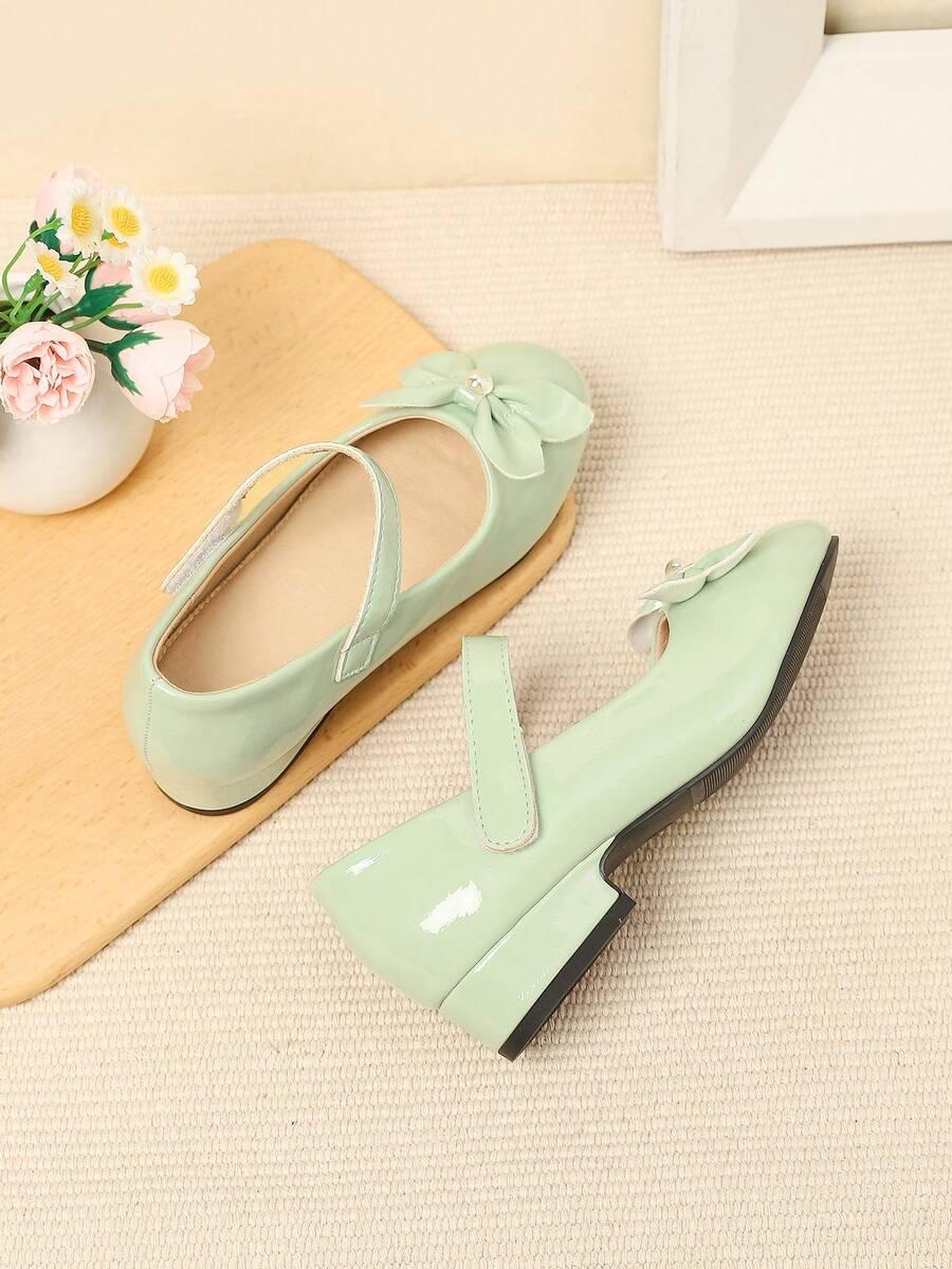 SHEIN ZIELONE BALERINY KOKARDA S06__33