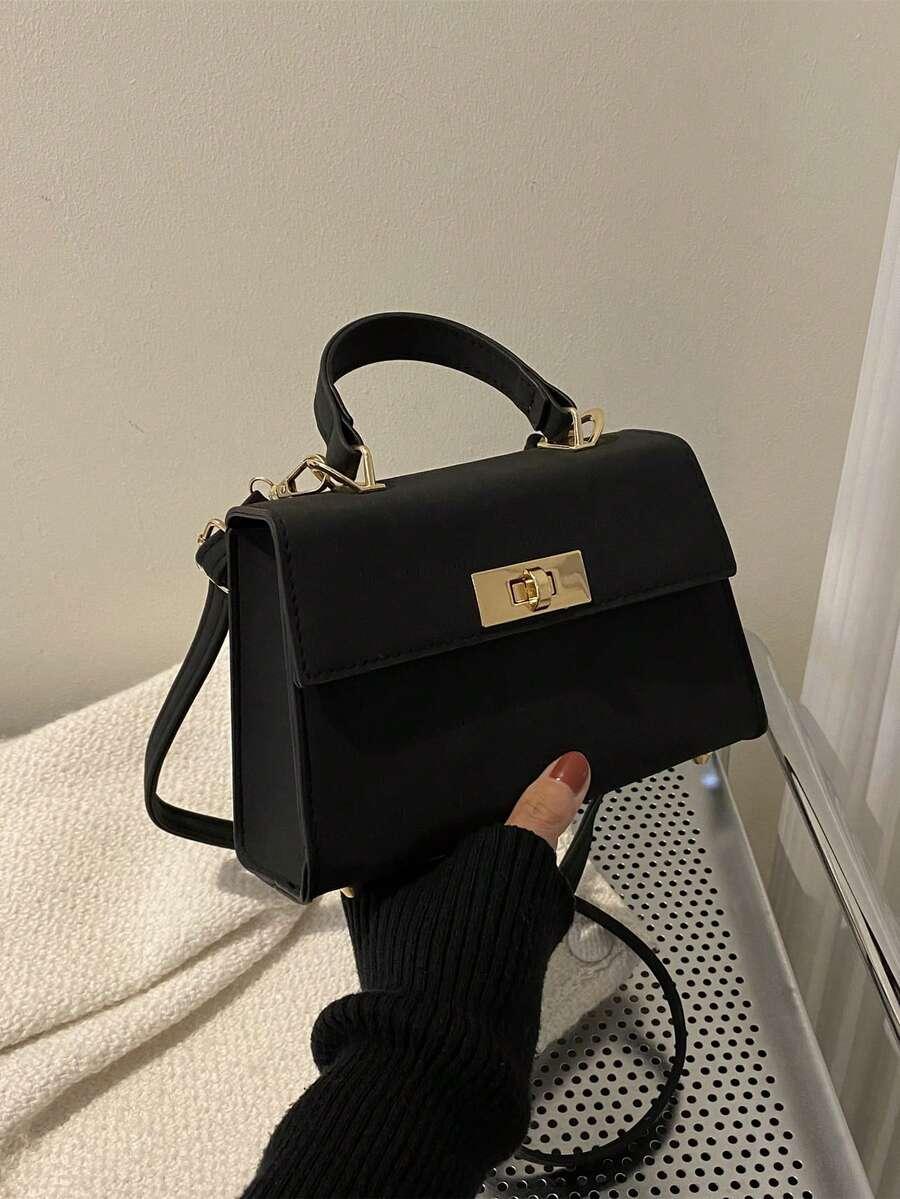 SHEIN CZARNA TOREBKA NA RAMIĘ S07__13X20