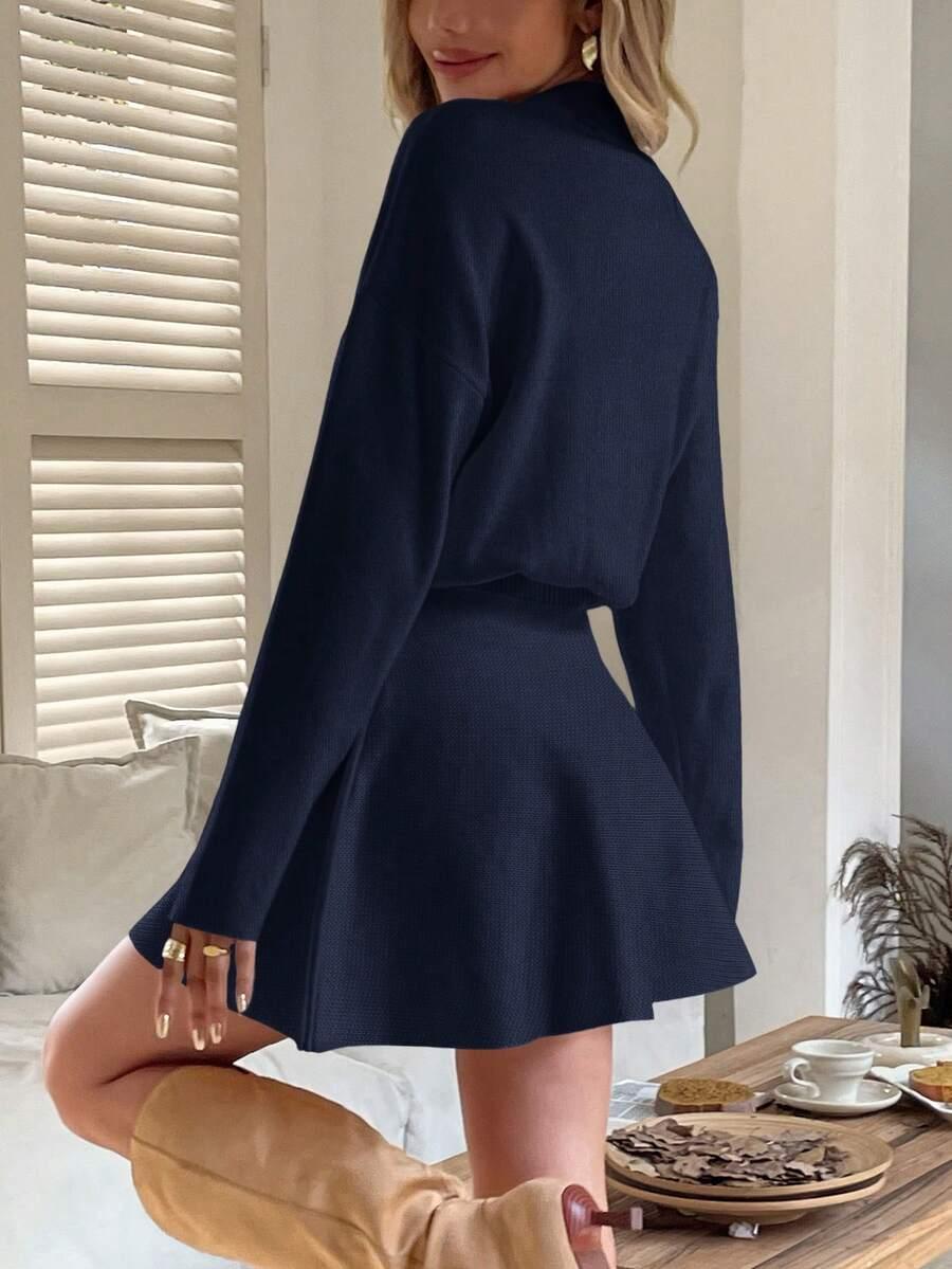 SHEIN DZIANINOWA SUKIENKA MINI S06__M