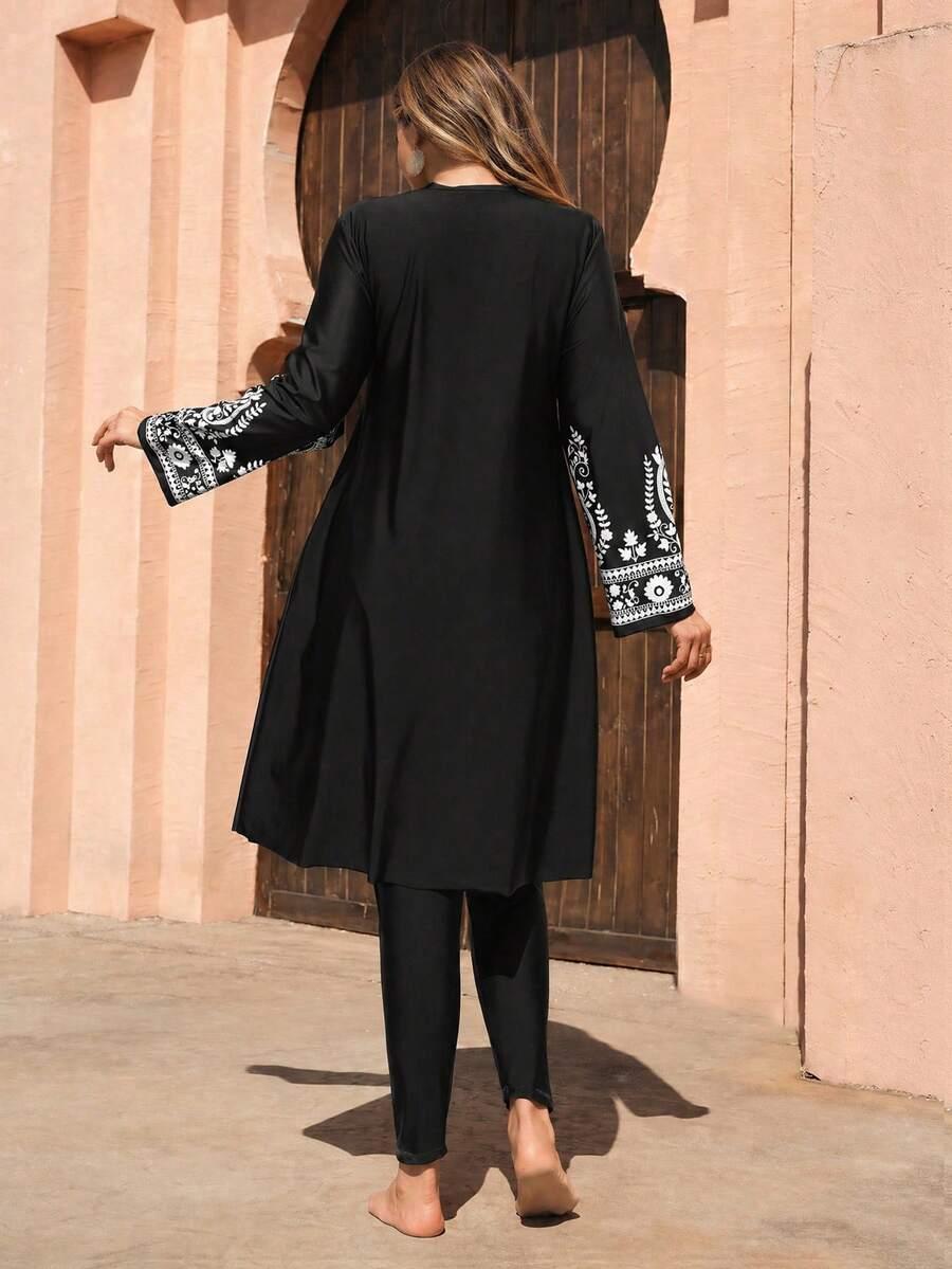 SHEIN DWUCZĘŚCIOWY STRÓJ KĄPIELOWY S09__XXL