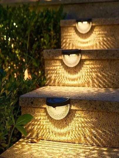 SHEIN LAMPA SOLARNA DO OGRODZEŃ 8-PACK S07__6
