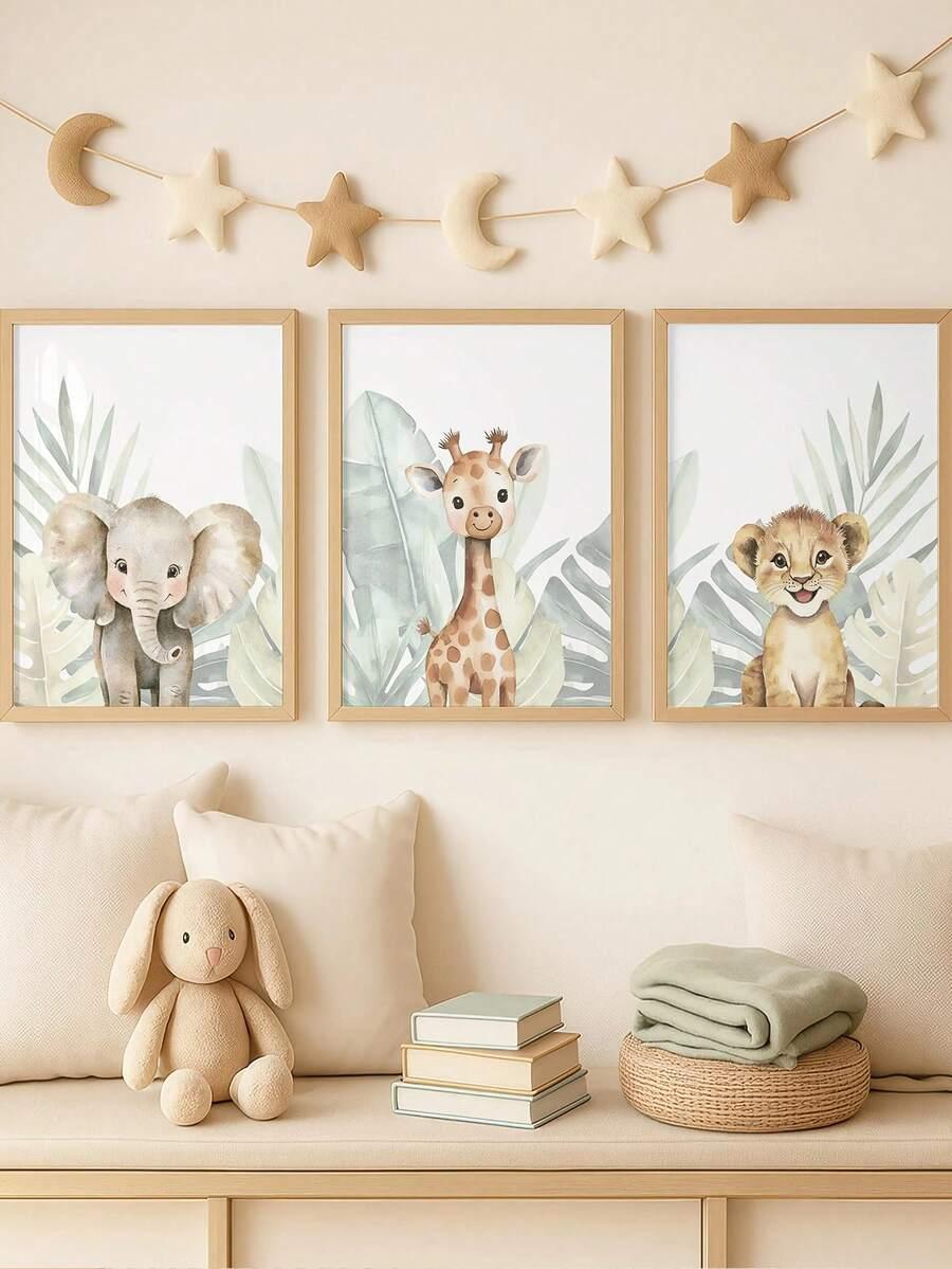 SHEIN PLAKATY NA ŚCIANĘ 3-PACK S07__40X60