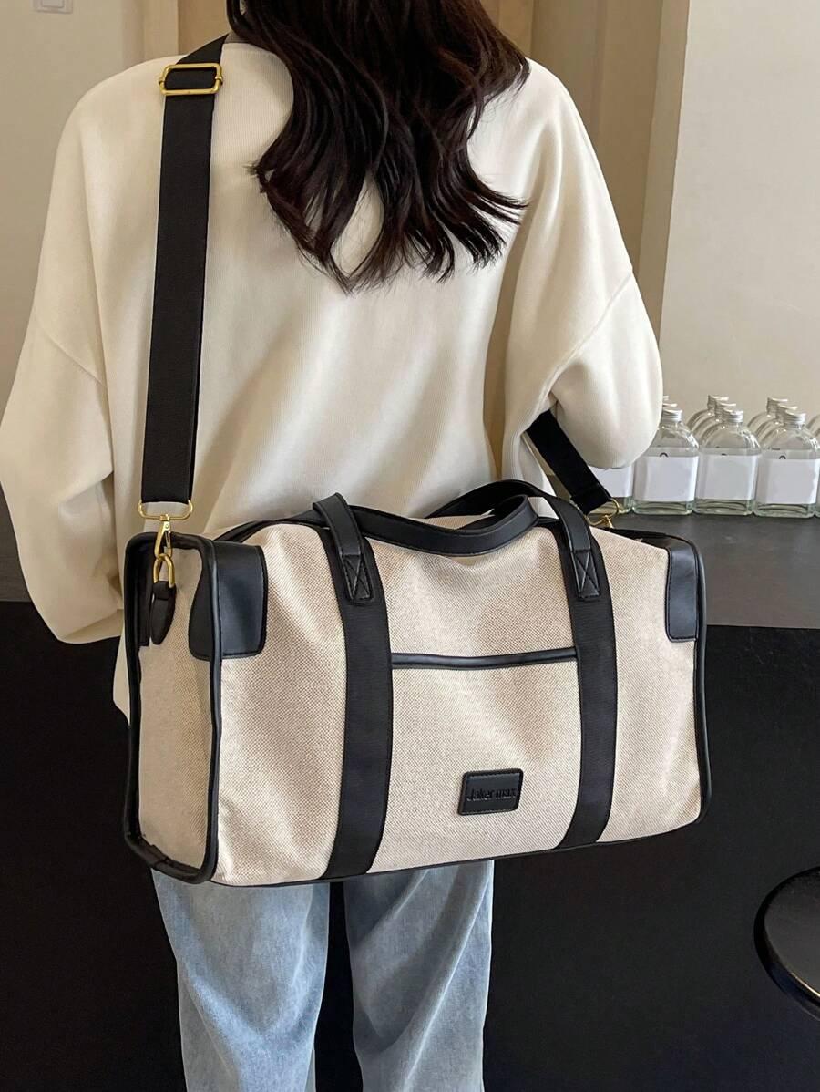 SHEIN TORBA PODRÓŻNA ZAMEK S07__44X24