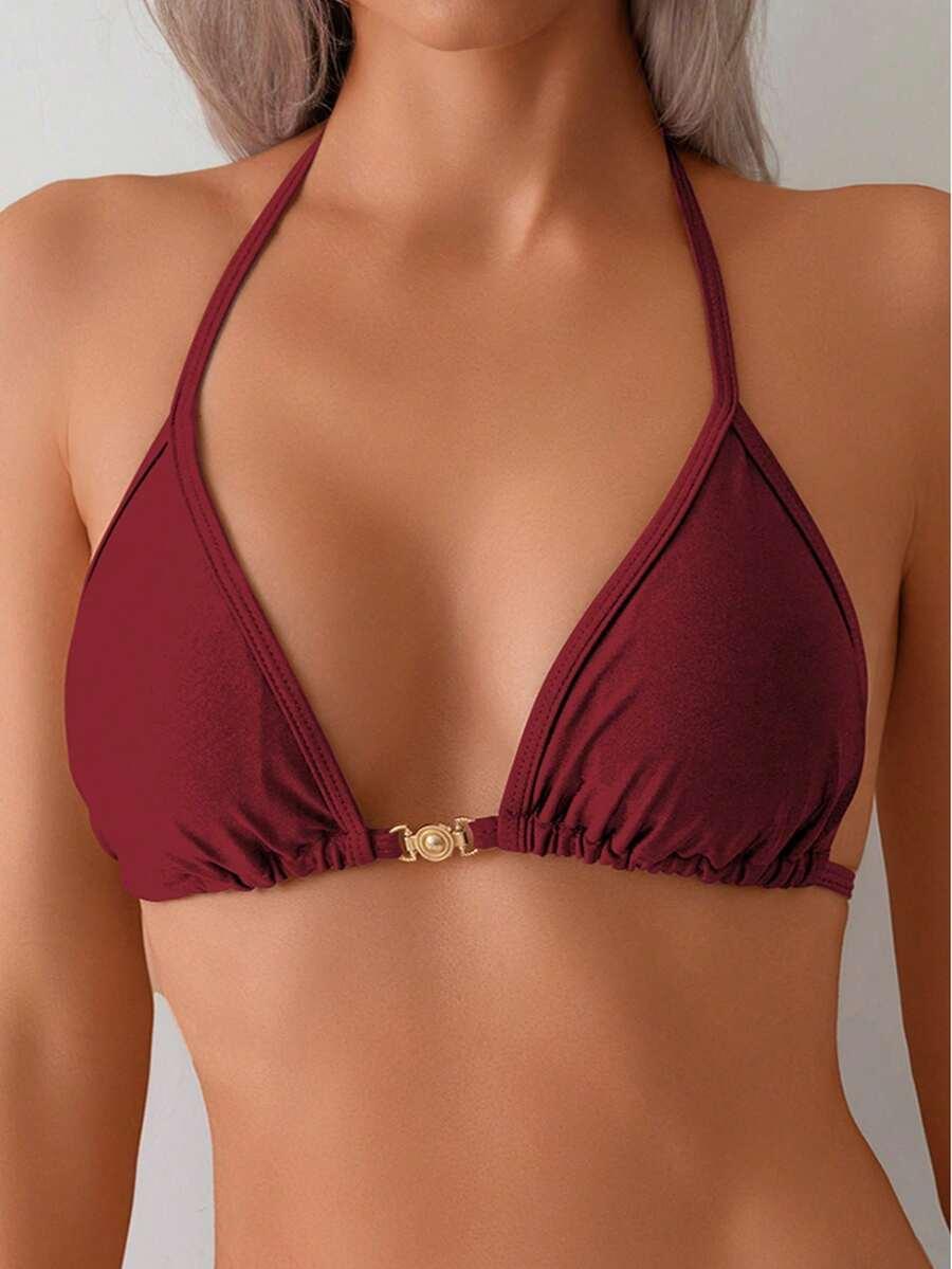 SHEIN DWUCZĘŚCIOWY STRÓJ KĄPIELOWY S09__M