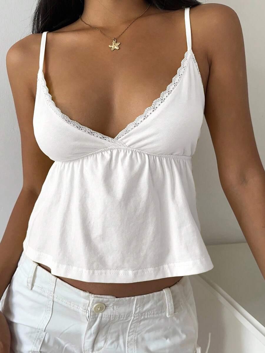 SHEIN BIAŁY TOP NA RAMIĄCZKACH S06__S