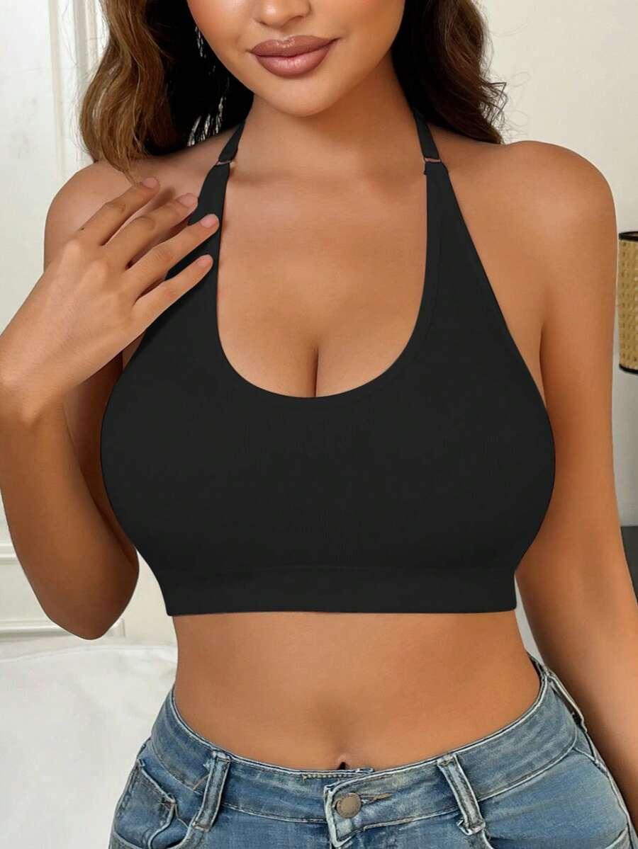SHEIN CZARNY BIUSTONOSZ SPORTOWY S06__XXL