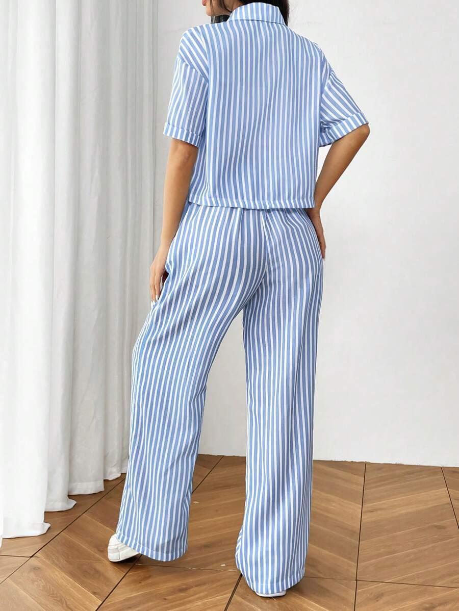 SHEIN KOSZULA SPODNIE KOMPLET S06__M
