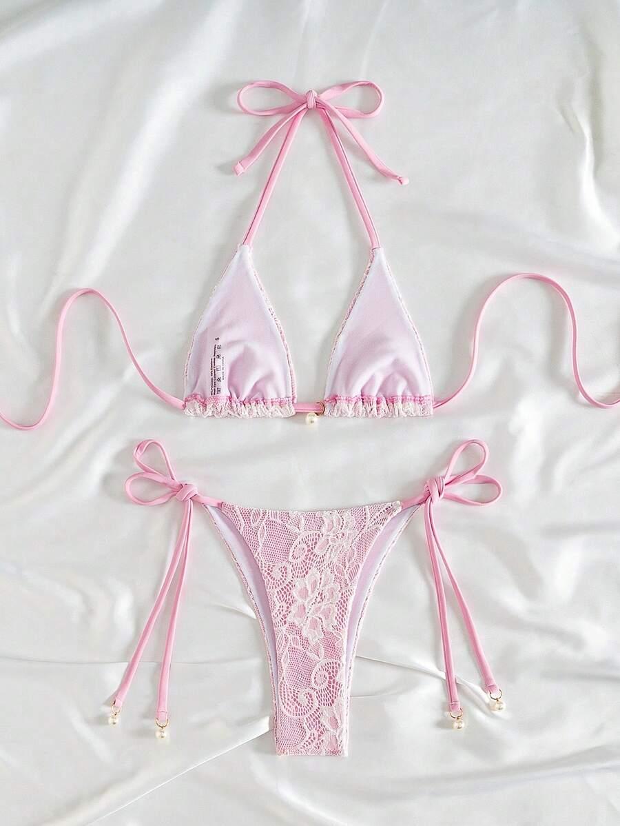 SHEIN DWUCZĘŚCIOWY STRÓJ KĄPIELOWY S09__S