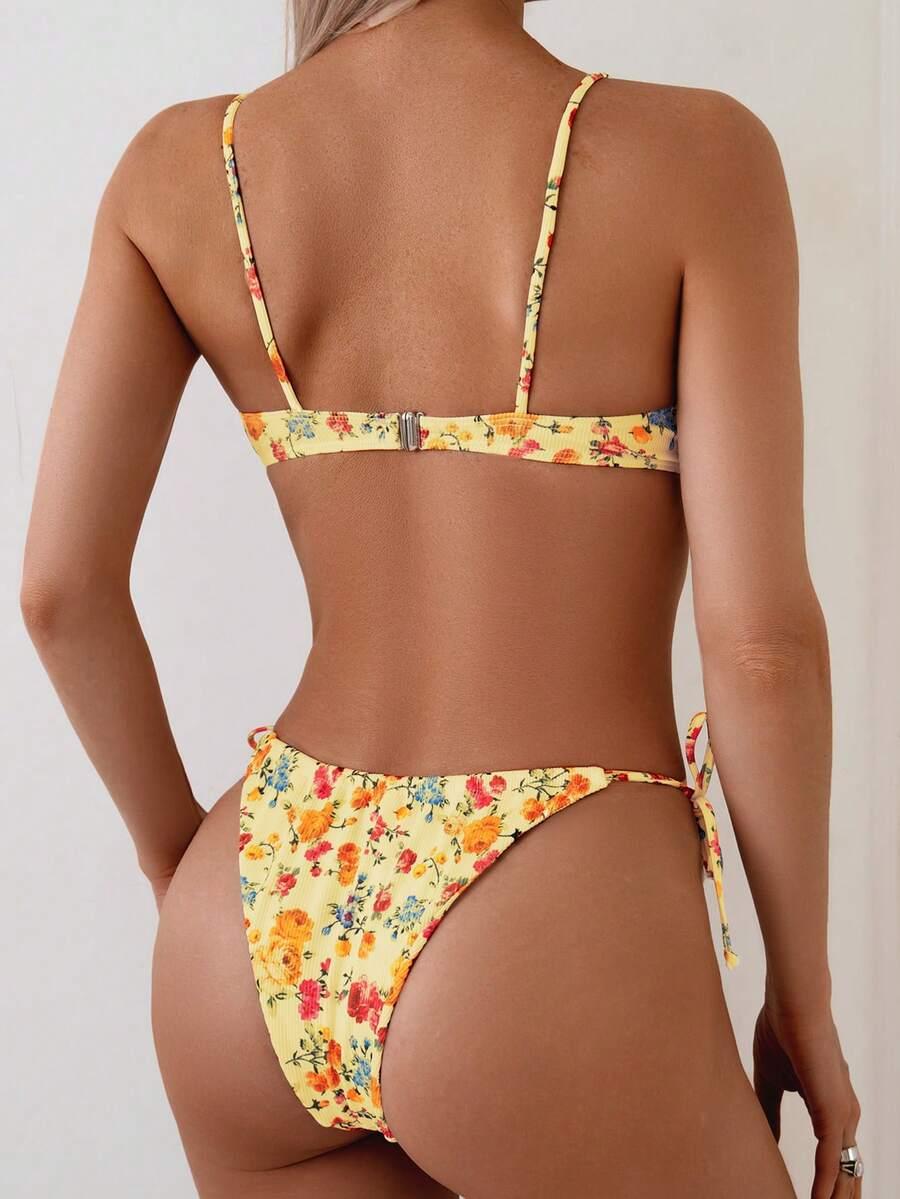SHEIN DWUCZĘŚCIOWY STRÓJ KĄPIELOWY S09__S