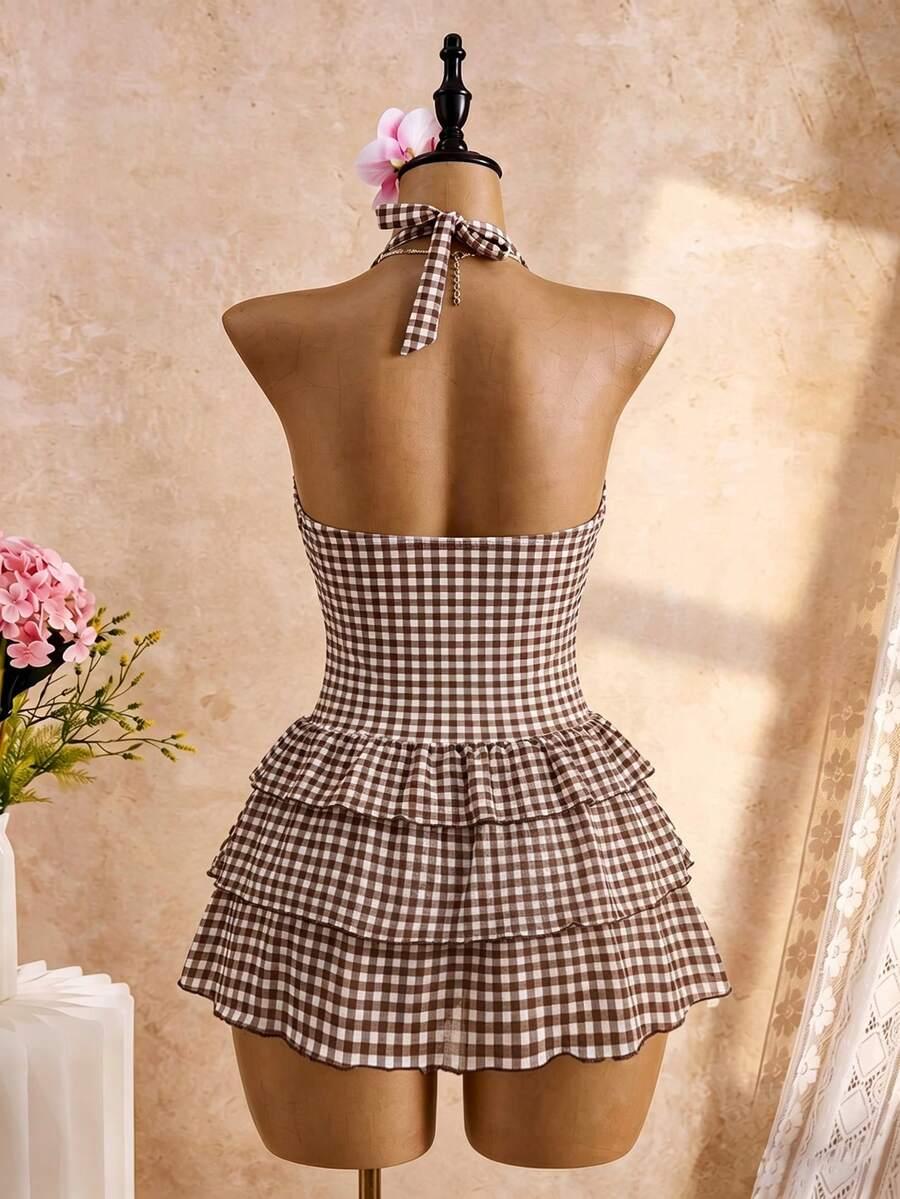 SHEIN JEDNOCZĘŚCIOWY STRÓJ KĄPIELOWY S09__XL