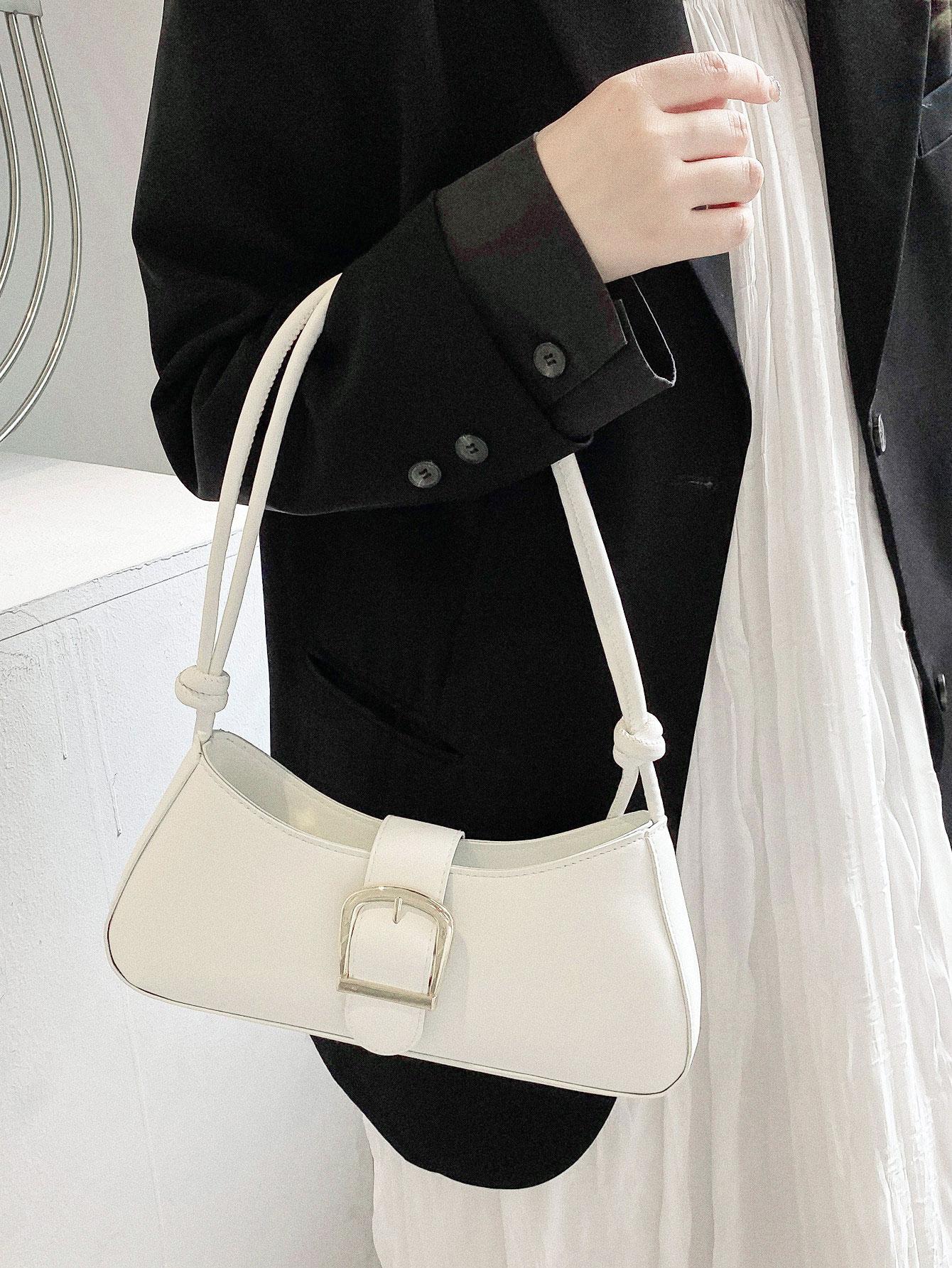 SHEIN BIAŁA TOREBKA NA RAMIĘ S07__29,5X6X13