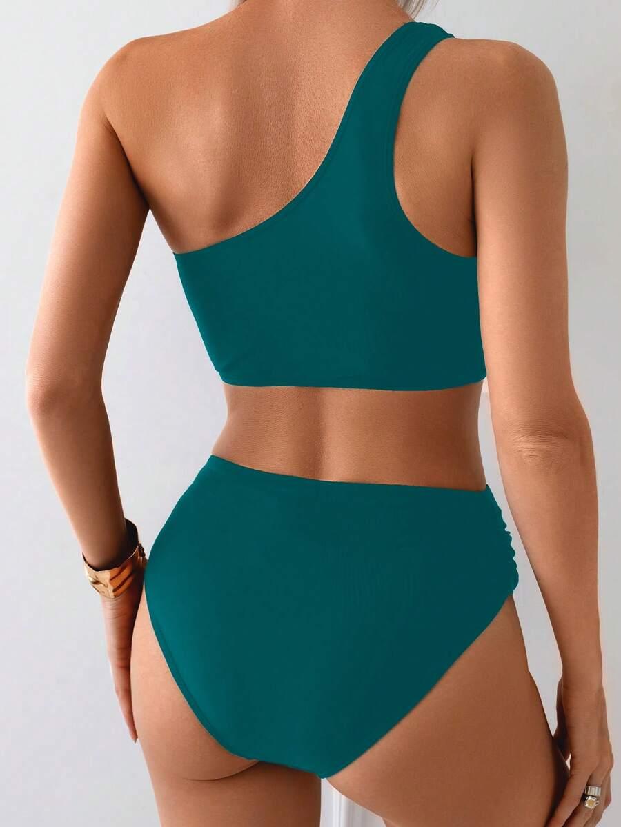 SHEIN DWUCZĘŚCIOWY STRÓJ KĄPIELOWY S09__L