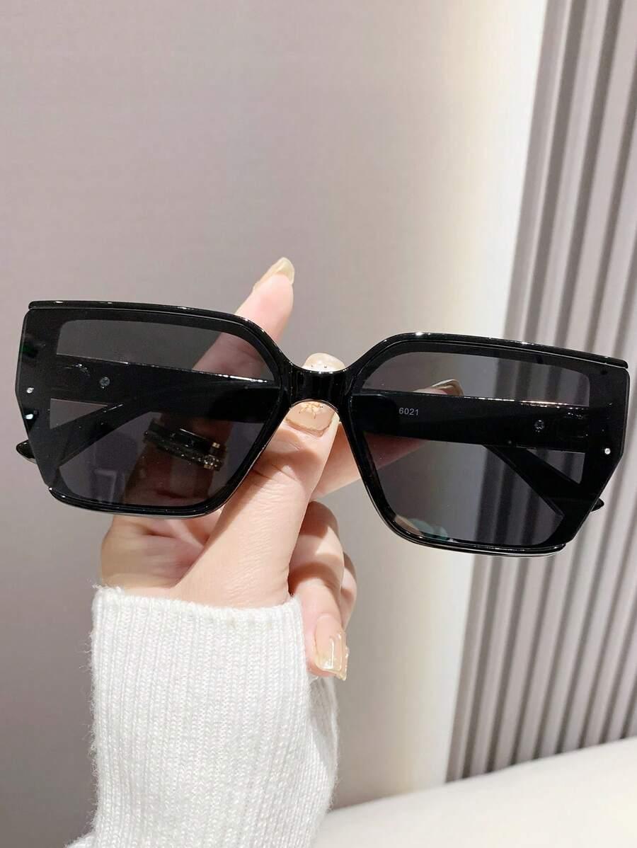 SHEIN BIAŁE OKULARY PRZECIWSŁONECZNE S07