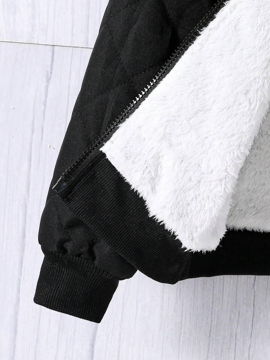 SHEIN CZARNA KURTKA KAPTUR W01__134/140