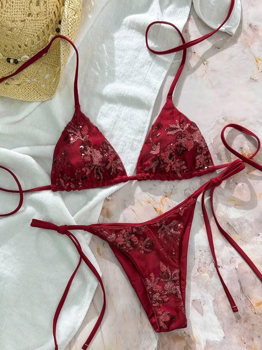 SWIM MOD DÓŁ OD BIKINI ZDOBIENIA PK01__M