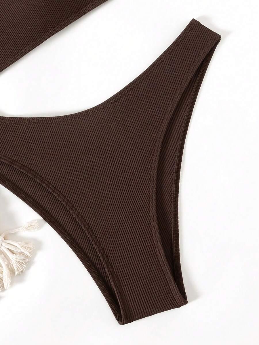 SHEIN DWUCZĘŚCIOWY STRÓJ KĄPIELOWY S09__L