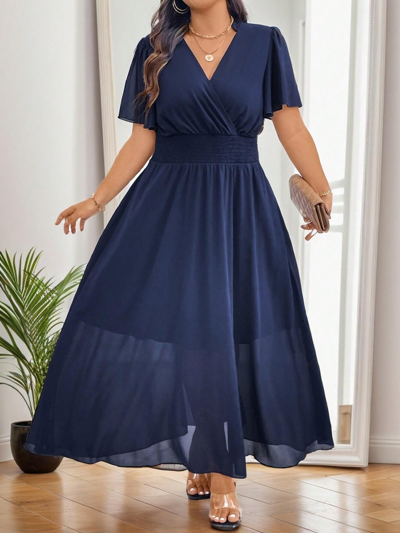SHEIN SUKIENKA KRÓTKI RĘKAW S06__3XL