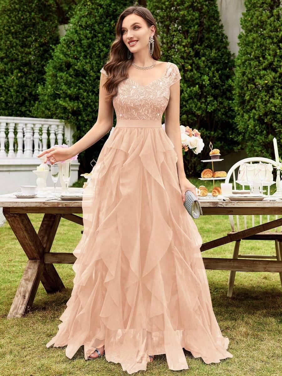 MIUSOL MAXI SUKIENKA ZDOBIENIA TIUL PK01__XL