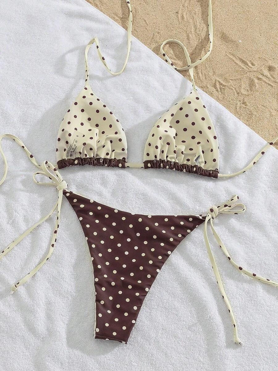 SHEIN DWUCZĘŚCIOWY STRÓJ KĄPIELOWY S09__XS
