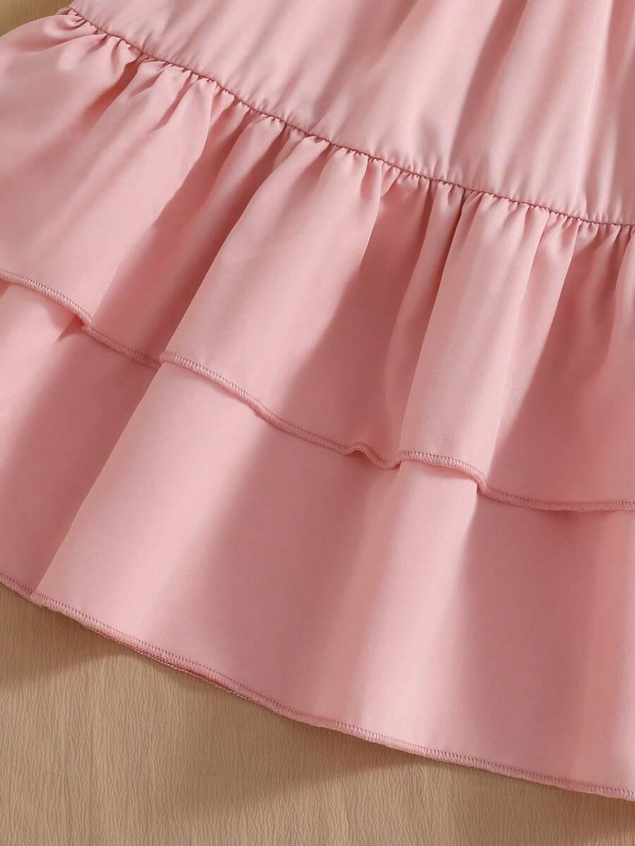 SHEIN RÓŻOWA SPÓDNICA ROZKLOSZOWANA S06__162-166