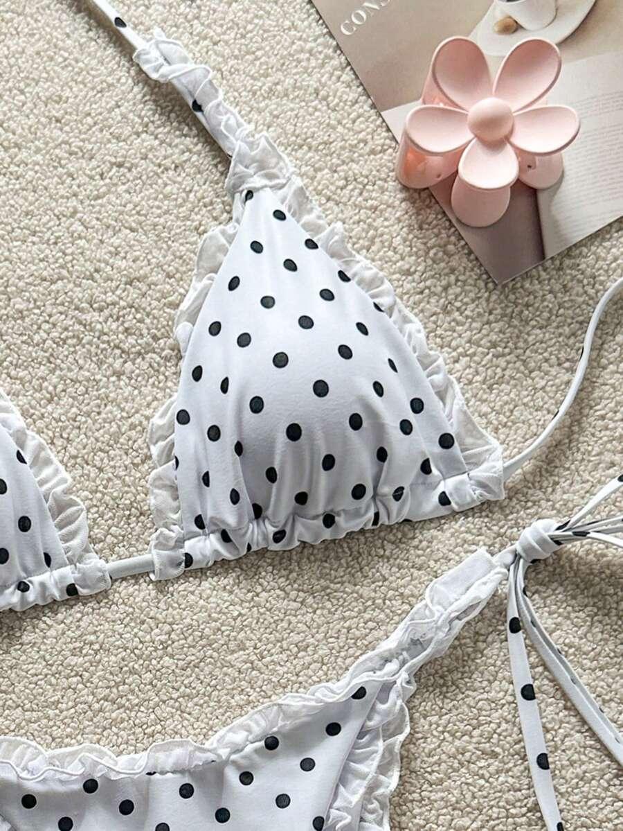 SHEIN DWUCZĘŚCIOWY STRÓJ KĄPIELOWY S09__M